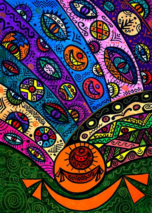 绘画,  14.9x11 in 