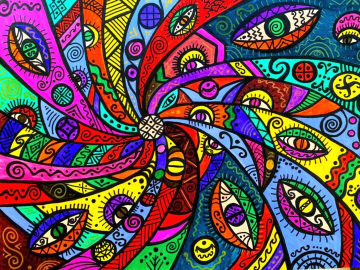 Kolovorott 绘画, 11x14.9 in