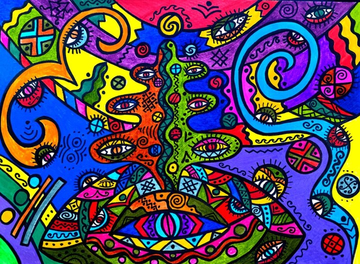 Growth 绘画, 11x14.9 in
