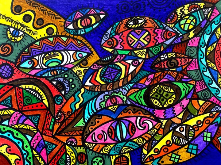 Flight 绘画, 11x14.9 in