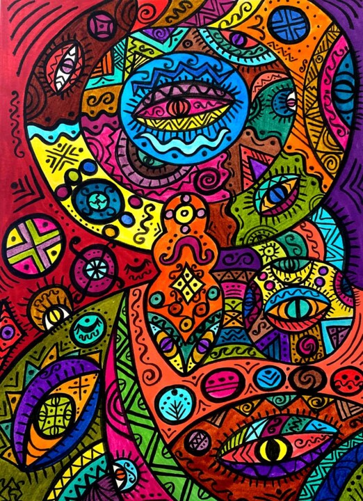 绘画,  14.1x11 in 