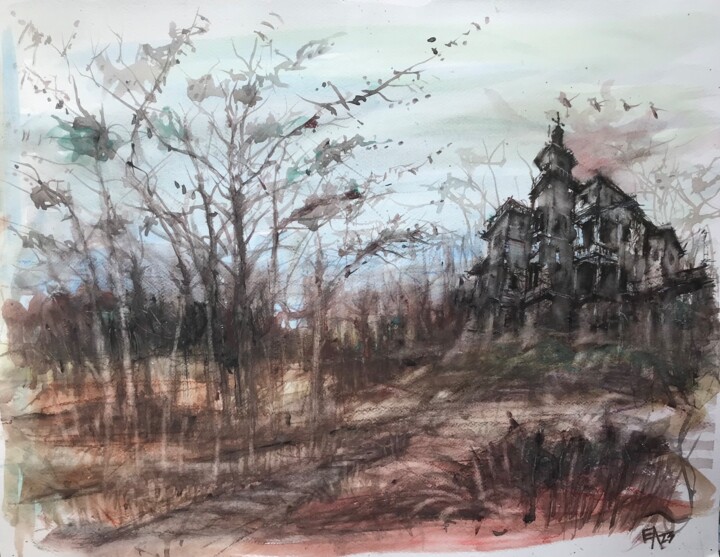 绘画,  18.9x24.8 in 