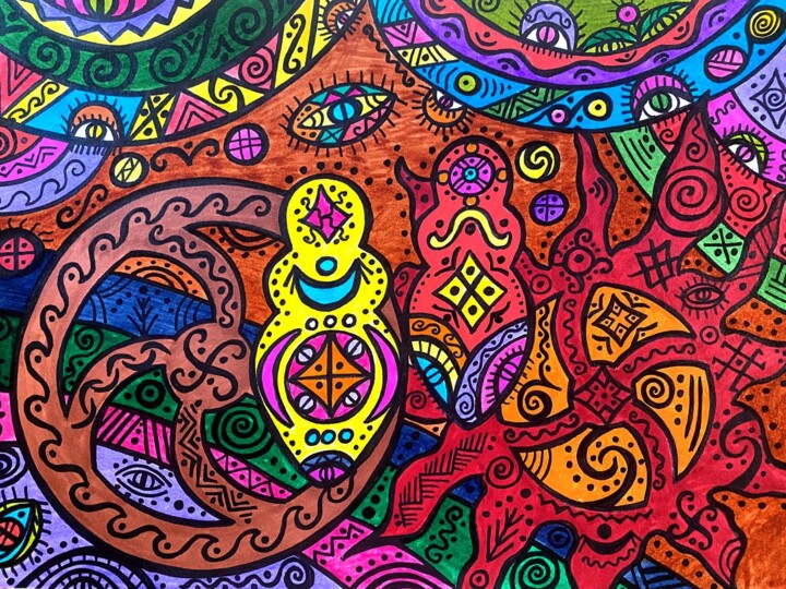 Movement-2 绘画, 11x14.9 in