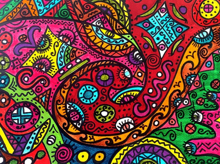Wawes 绘画, 11x14.9 in