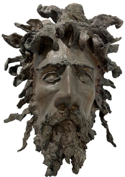 Γλυπτική με τίτλο "Antique" από Jacques Soulard, Αυθεντικά έργα τέχνης, Μπρούντζος