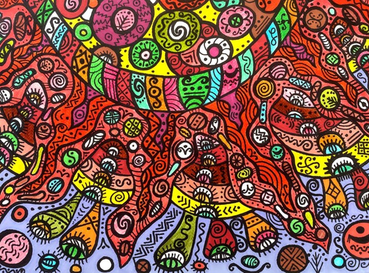 绘画,  11x14.1 in 