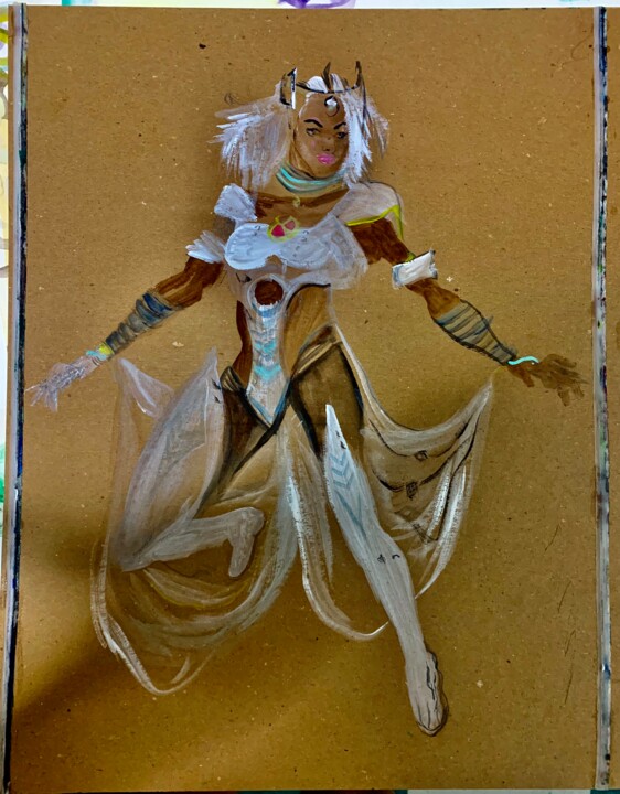 Astonishing New Avengers Storm X MEN Business Collector! 绘画, 20x16 in
