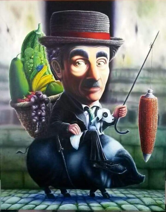ORIGINAL ARTE CUBANO Painting, 60x48 in
