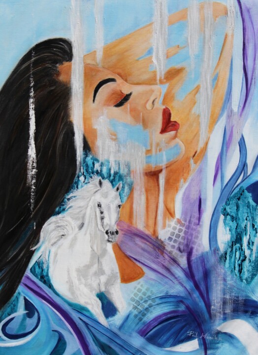 Dream A Better World 绘画, 27.6x19.7 in