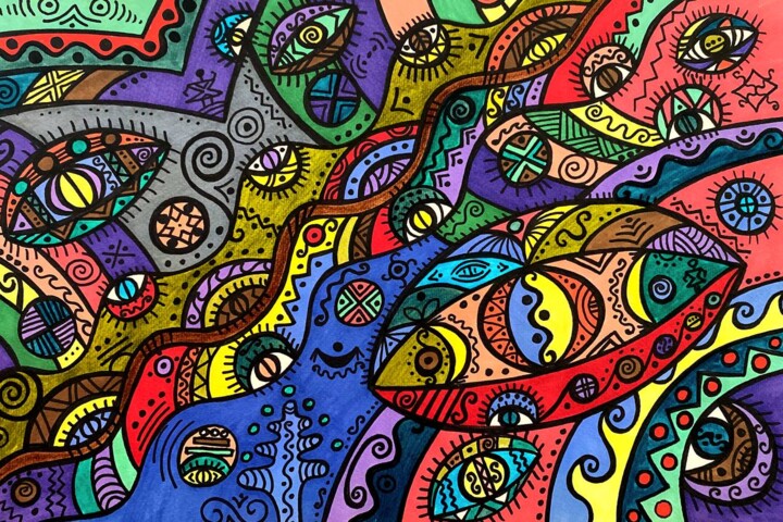 绘画,  11.8x18.1 in 
