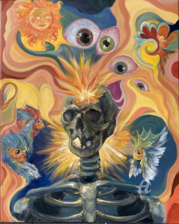 绘画,  30x24 in 