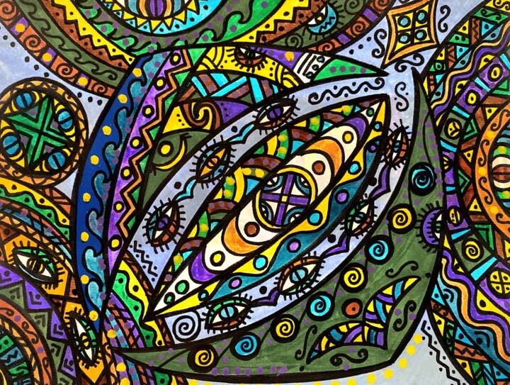 绘画,  9x11.8 in 