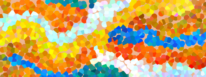 Digital Arts titled "Abstract numeric" by Pict T Mosb, Original Artwork, Digital Painting
