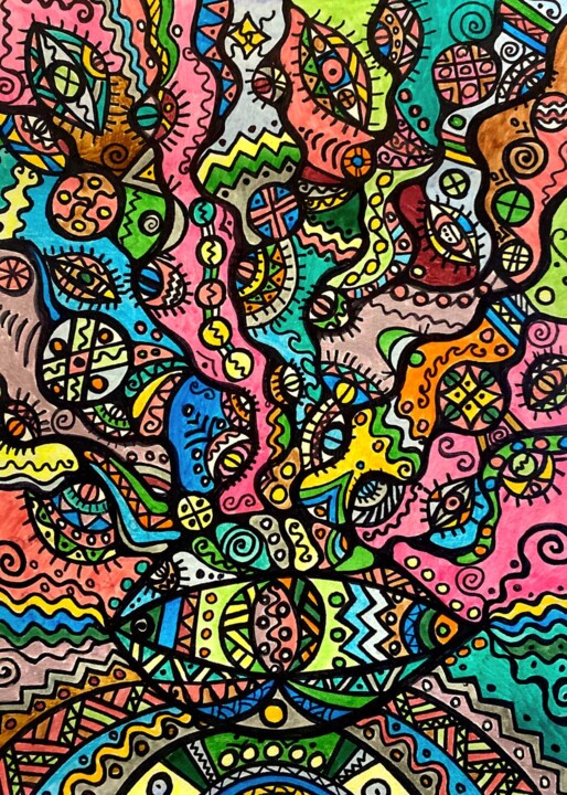 Awakening 绘画, 11.8x9 in