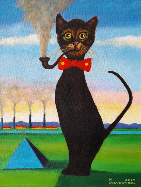 the king of factories 绘画, 15.8x11.8 in