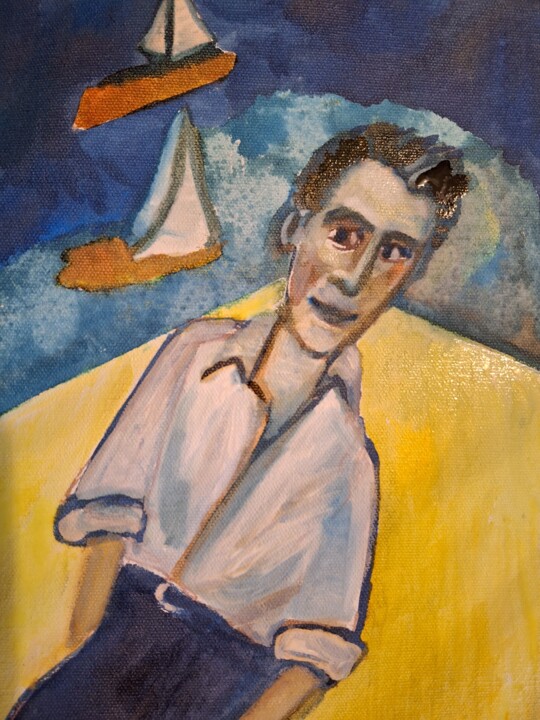 The painter's dream 绘画, 11.4x8.3 in