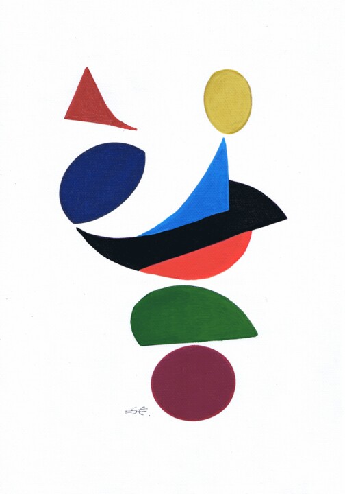 Painting titled "SS12.S1" by Carla Sá Fernandes, Original Artwork, Acrylic