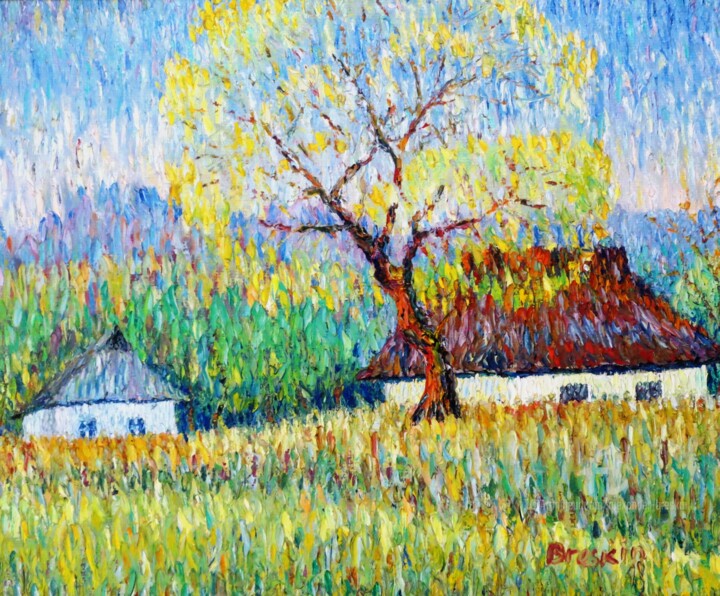 Цветущее дерево 绘画, 19.7x23.6 in