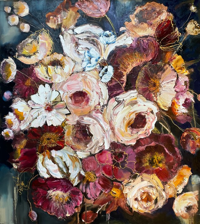 绘画,  35.4x31.5 in 