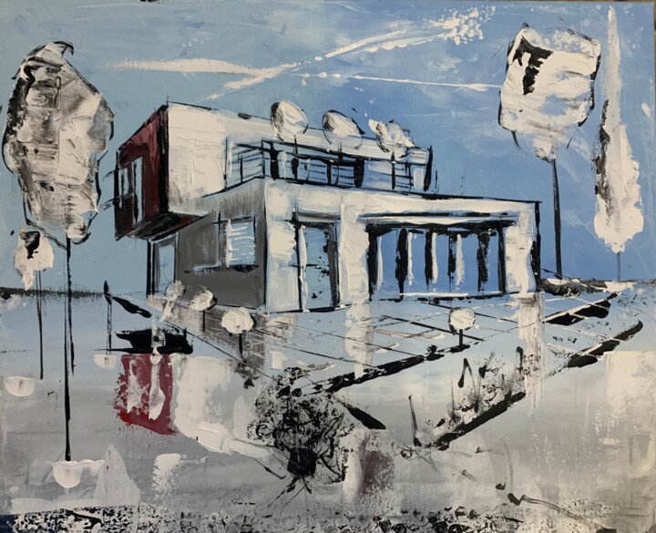 Bauhaus’s Painting, 18.1x21.7 in