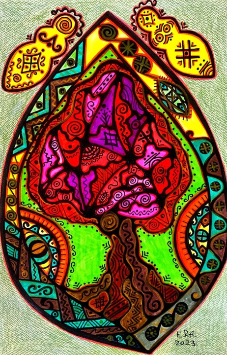 Seed of hope 绘画, 18x12 in