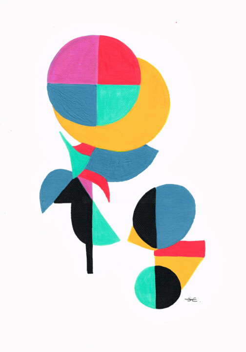Painting titled "SS13.S1" by Carla Sá Fernandes, Original Artwork, Acrylic