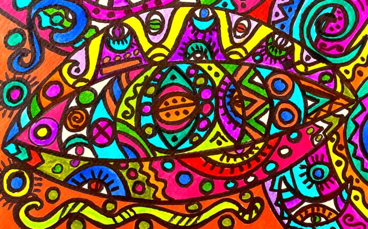 绘画,  5.9x9 in 