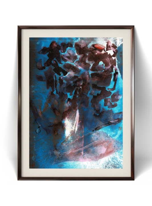 Work presented framed