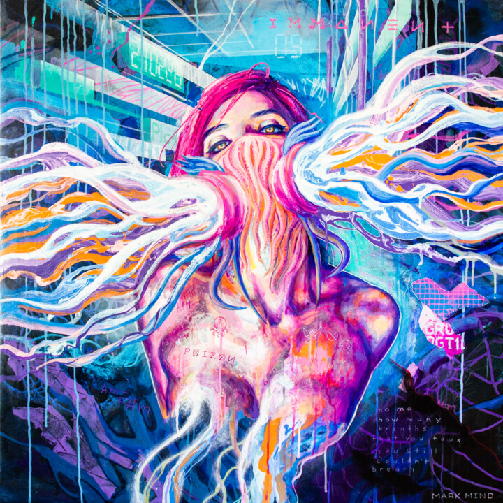 Immanent 绘画, 39.4x39.4 in