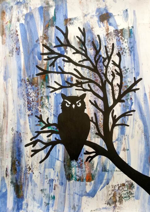 Believe & Imagine Collection n.54 by Mia Phlor 绘画, 15.8x11.8 in