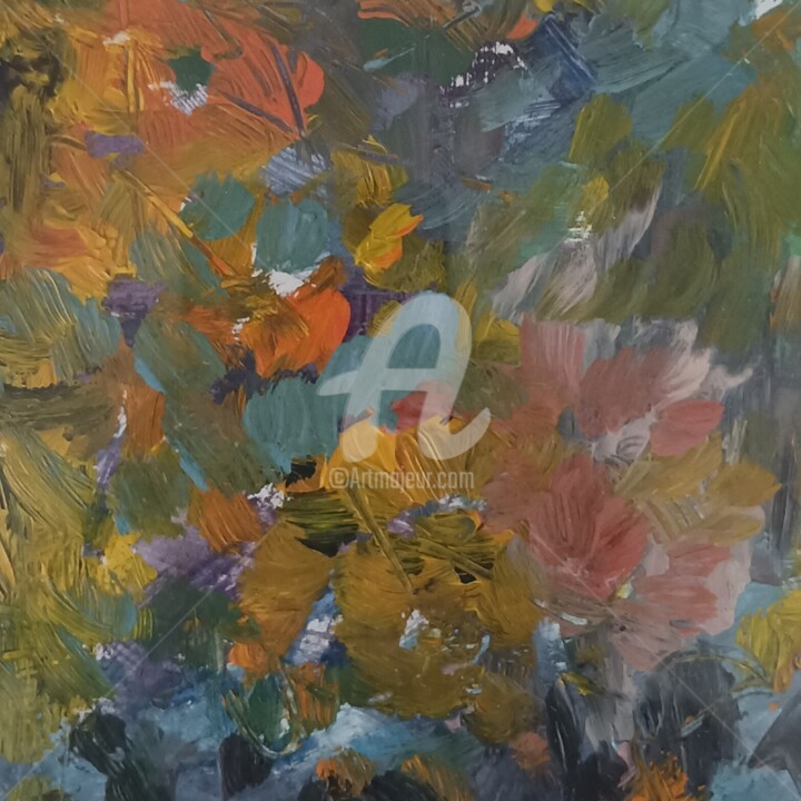 绘画,  7.9x7.9 in 