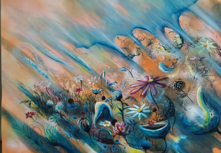 绘画,  19.7x27.6 in 