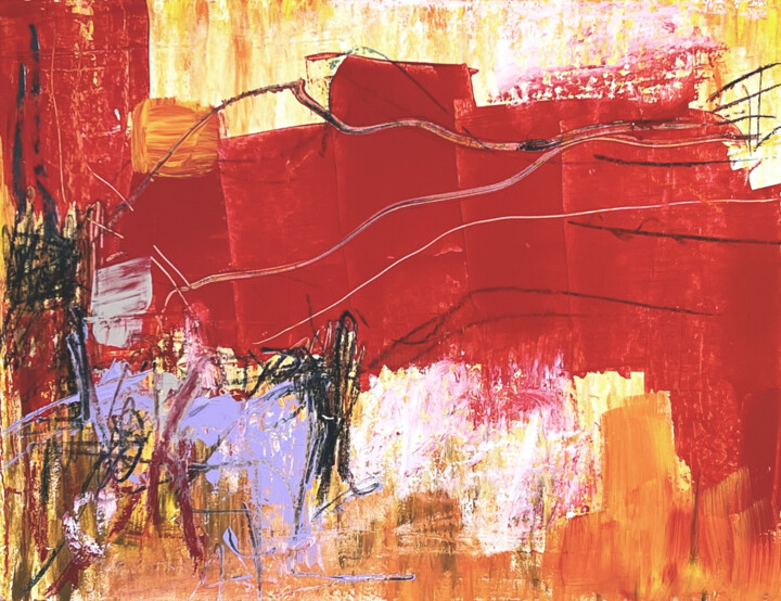 Controverse 绘画, 19.7x25.6 in