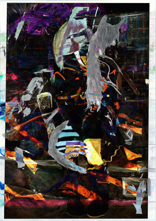 Halloween Xtra 22 绘画, 21.7x15.4 in