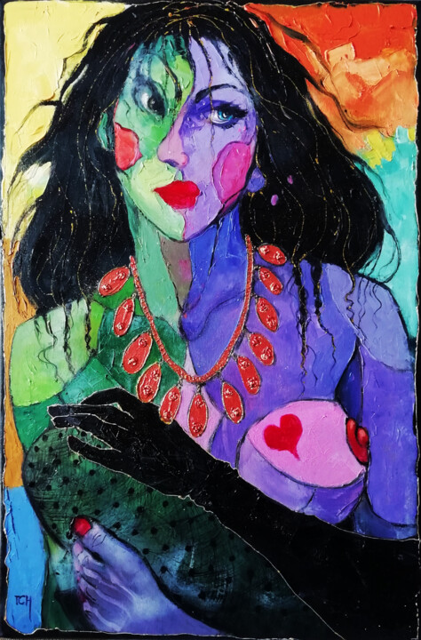 Kikimora 绘画, 23.6x15.8 in