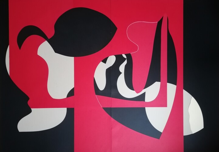 Collages,  39,4x55,1 in 