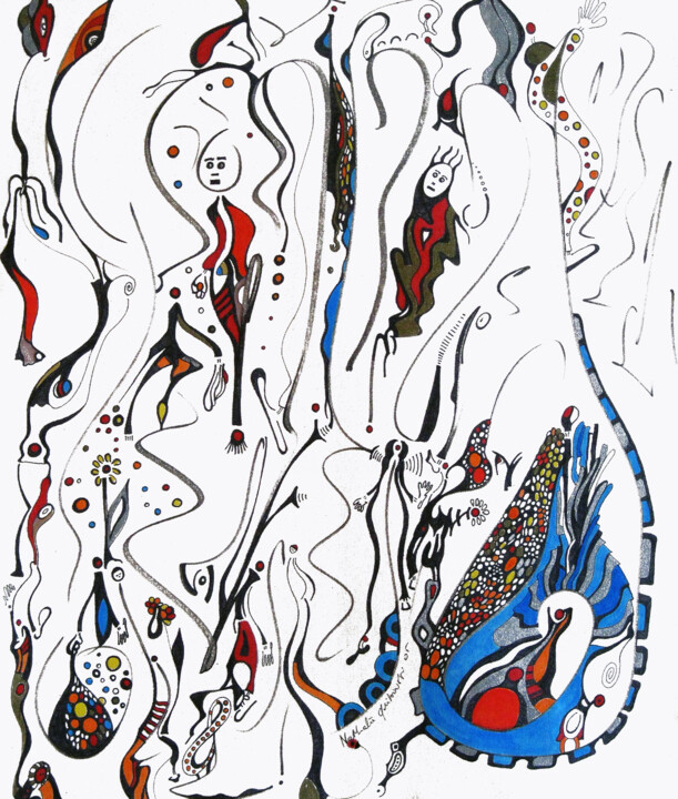 绘画,  24x21 in 