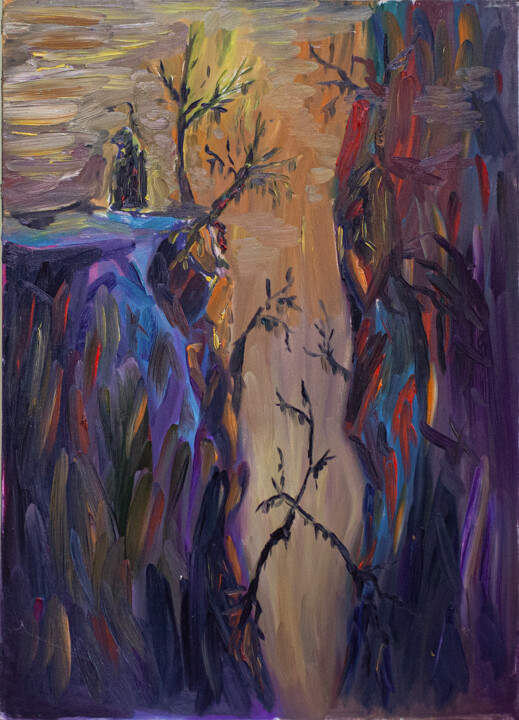 "Колдун" Pittura, 27,6x19,7 in