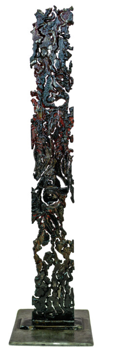 Chaos 3 雕塑, 14.4x3.5 in