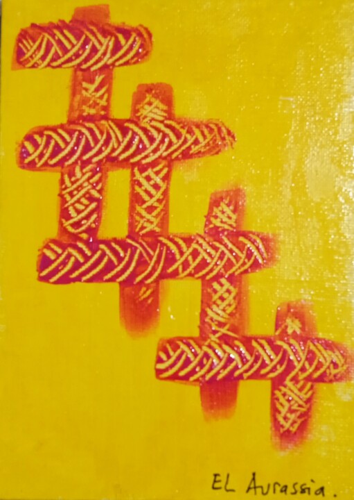 绘画,  7.1x5.1 in 
