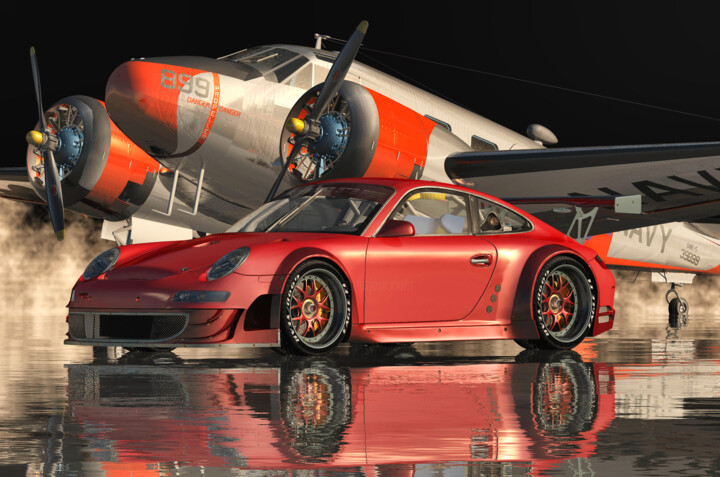 Porsche 911GT 3 RS The Ultimate Driving Experience 数字艺术