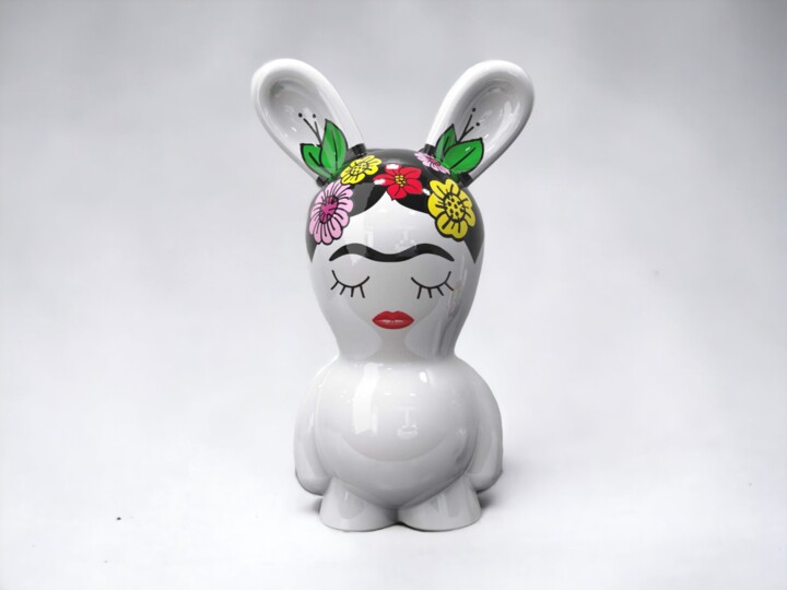 Osvaldo - Frida 200% Mat 雕塑, 8.7x4.3 in