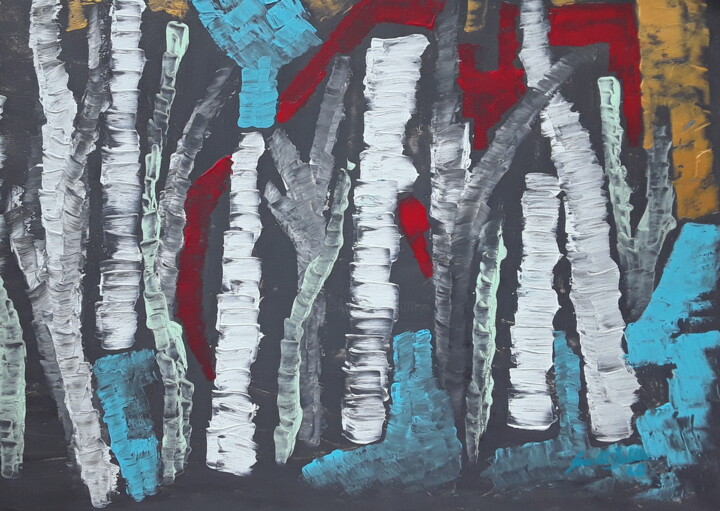 Mangroven 绘画, 19.7x27.6 in