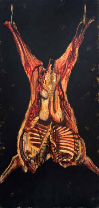 Destino Final 绘画, 55.5x26.4 in