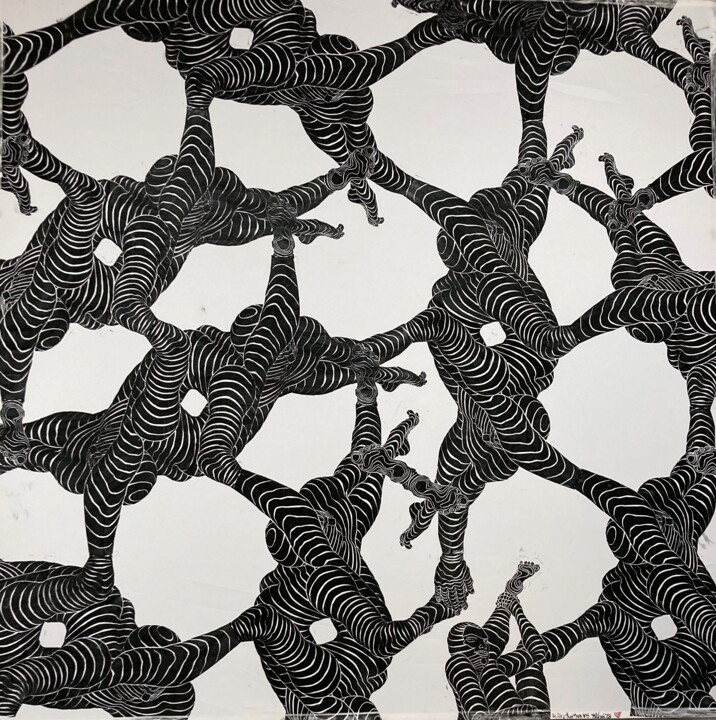 He, She, They, Them #5 印花与版画, 72x72 in
