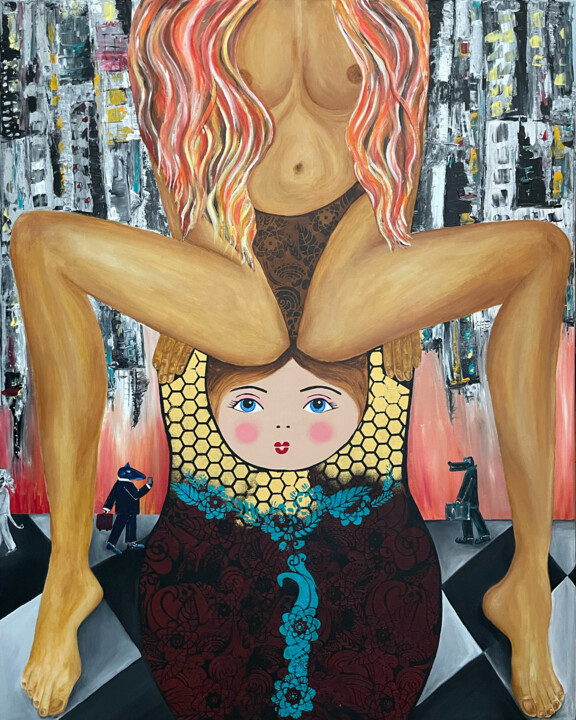 绘画,  39.4x31.5 in 