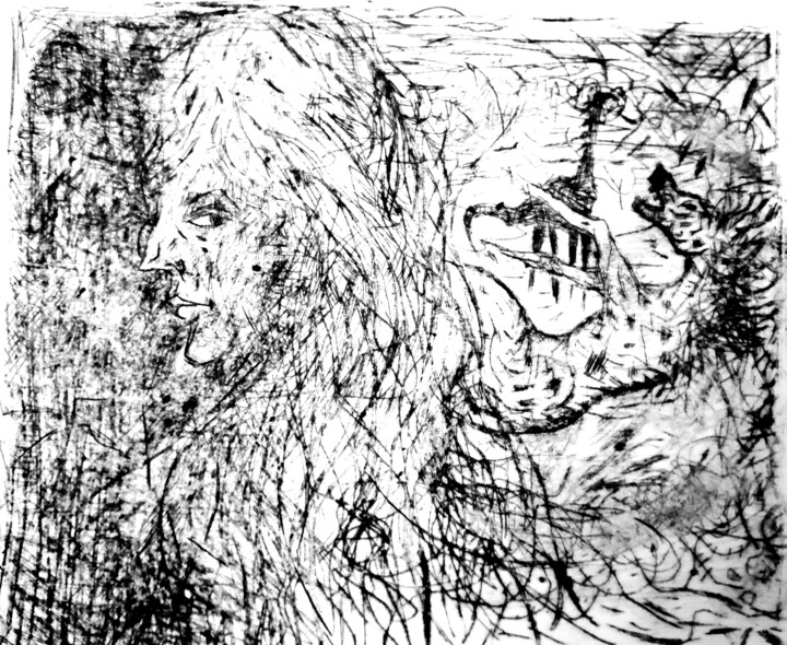 Printmaking,  7.1x9.5 in 