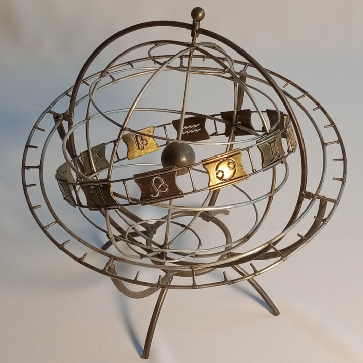 Sphère armillaire Scultura, 17,7x15,8 in