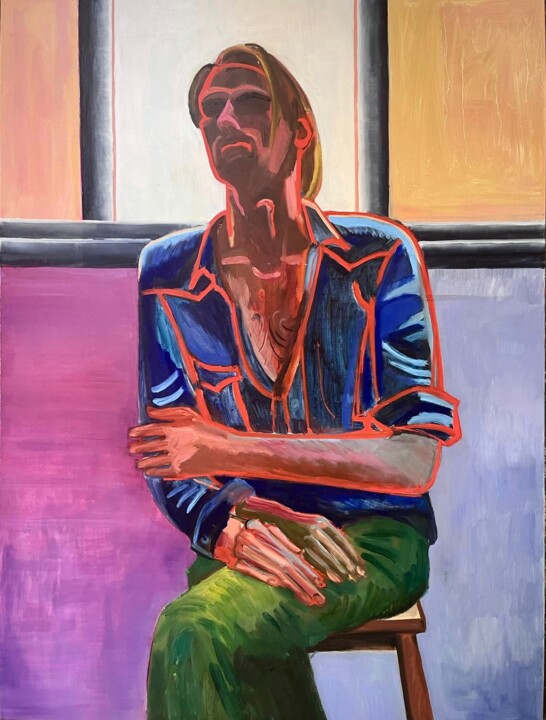 绘画,  47.2x35.4 in 