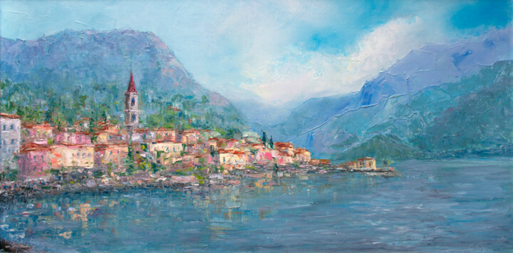 Memories of Varena 绘画, 11.8x23.2 in